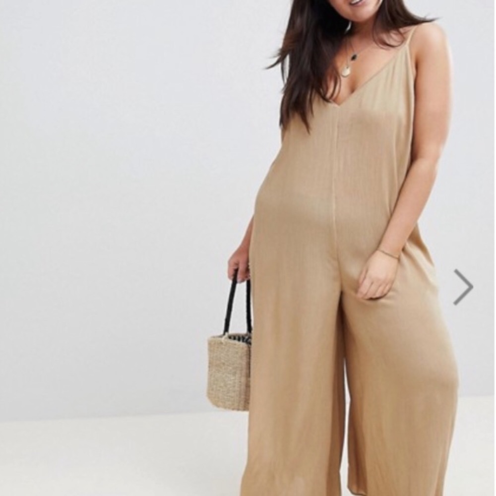 Nude jumpsuit from ASOS